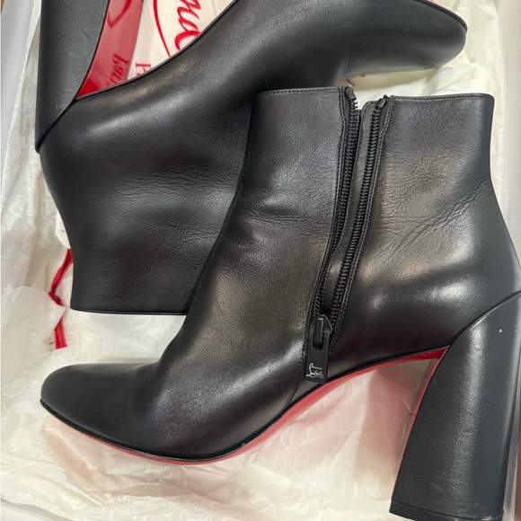 Christian Louboutin Black Ankle Booties - Picture 9 of 9
